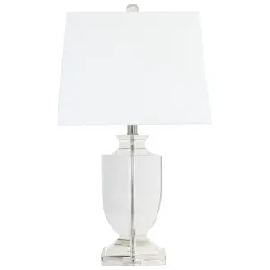 Dorsell Glass Base Table Lamp by Cristaletta Living, a Table & Bedside Lamps for sale on Style Sourcebook