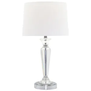 Alice Glass Base Table Lamp by Cristaletta Living, a Table & Bedside Lamps for sale on Style Sourcebook