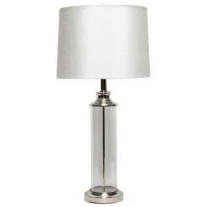 Westerton Glass Base Table Lamp by Cristaletta Living, a Table & Bedside Lamps for sale on Style Sourcebook