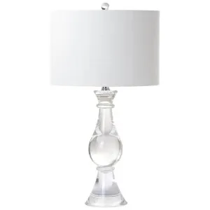 Ellie Glass Base Table Lamp by Cristaletta Living, a Table & Bedside Lamps for sale on Style Sourcebook