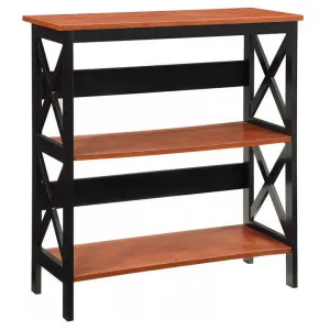 Bella Low Shelf / Console Table, 80cm, Black / Cherrywood by Modish, a Console Table for sale on Style Sourcebook