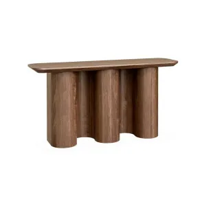 Jaya 1.5m Console Table - Light Walnut by Interior Secrets - AfterPay Available by Interior Secrets, a Console Table for sale on Style Sourcebook