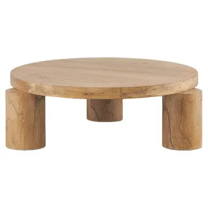 Tali Reclaimed Elm Timber Round Coffee Table, 100cm by Conception Living, a Coffee Table for sale on Style Sourcebook