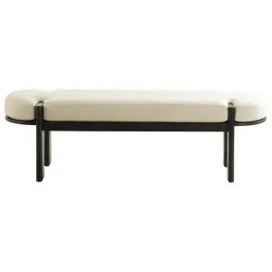 Keills Fabric & Elm Timber Bench, 160cm by Conception Living, a Benches for sale on Style Sourcebook