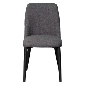 Olera Fabric Dining Chair, Set of 2, Dark Grey by Conception Living, a Dining Chairs for sale on Style Sourcebook