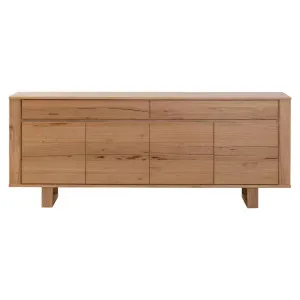 Noria Messmate Timber 4 Door 2 Drawer Buffet Table, 208cm by Conception Living, a Sideboards, Buffets & Trolleys for sale on Style Sourcebook