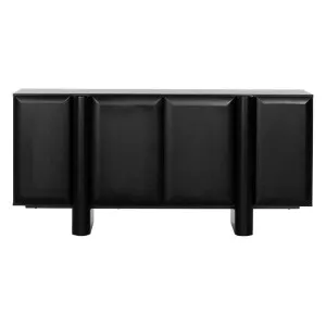 Hosta 4 Door Sideboard, 160cm, Black by Conception Living, a Sideboards, Buffets & Trolleys for sale on Style Sourcebook