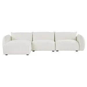 Nexo Fabric Corner Sofa, 2 Seater with LHF Chaise, Beige by Conception Living, a Sofas for sale on Style Sourcebook