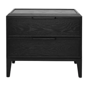 Drimsdale Wooden Bedside Table, Black by Conception Living, a Bedside Tables for sale on Style Sourcebook