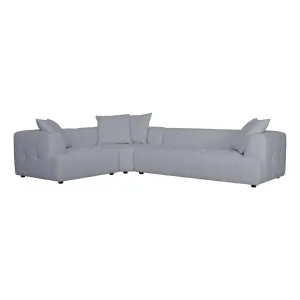 Rubin 5 Seater Modular Sofa LHF in Het Cement by OzDesignFurniture, a Sofas for sale on Style Sourcebook
