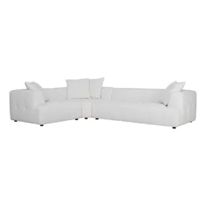 Rubin 5 Seater Modular Sofa LHF in Het White by OzDesignFurniture, a Sofas for sale on Style Sourcebook