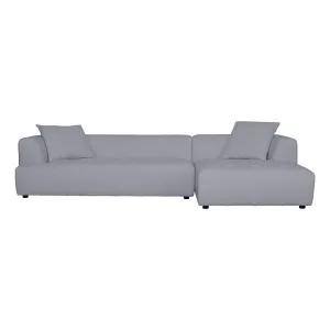 Rubin 3 Seater Sofa + Chaise RHF in Het Cement by OzDesignFurniture, a Sofas for sale on Style Sourcebook