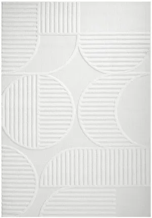Lotus Leo White Rug by Rug Culture, a Contemporary Rugs for sale on Style Sourcebook