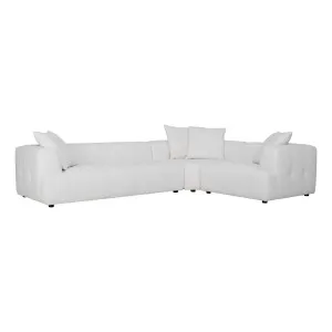 Rubin 5 Seater Modular Sofa RHF in Het White by OzDesignFurniture, a Sofas for sale on Style Sourcebook