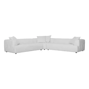 Rubin 7 Seater Modular Sofa in Het White by OzDesignFurniture, a Sofas for sale on Style Sourcebook