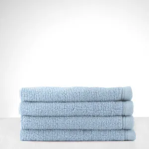 Canningvale Bimbi Face Washer 4 Piece Pack - White, Cotton by Canningvale, a Towels & Washcloths for sale on Style Sourcebook