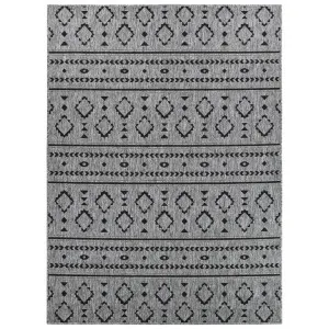 Pacific No.3333 Indoor / Outdoor Rug, 380x280cm, Grey / Black by Austex International, a Outdoor Rugs for sale on Style Sourcebook