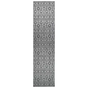 Pacific No.3333 Indoor / Outdoor Runner Rug, 400x80cm, Grey / Black by Austex International, a Outdoor Rugs for sale on Style Sourcebook