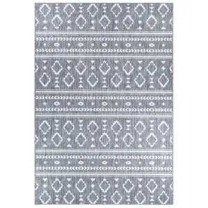 Pacific No.3333 Indoor / Outdoor Rug, 380x280cm, Grey / Cream by Austex International, a Outdoor Rugs for sale on Style Sourcebook