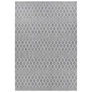 Pacific No.6826 Indoor / Outdoor Rug, 380x280cm, Grey / Cream by Austex International, a Outdoor Rugs for sale on Style Sourcebook