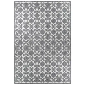 Pacific No.208 Indoor / Outdoor Rug, 380x280cm, Grey / Cream by Austex International, a Outdoor Rugs for sale on Style Sourcebook