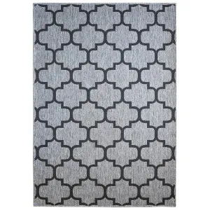 Pacific No.968 Indoor / Outdoor Rug, 380x280cm, Grey / Black by Austex International, a Outdoor Rugs for sale on Style Sourcebook