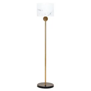 Saratoga Floor Lamp, Brass by Cozy Lighting & Living, a Floor Lamps for sale on Style Sourcebook