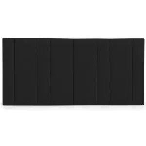Bronx Fabric Bed Headboard, King, Black by Cozy Lighting & Living, a Bed Heads for sale on Style Sourcebook