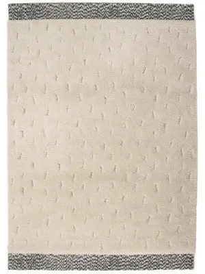 Farah Textured Cream Grey Rug by null, a Contemporary Rugs for sale on Style Sourcebook
