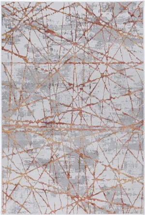Madison Geometric Rust Rug by null, a Contemporary Rugs for sale on Style Sourcebook