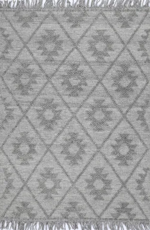 Diego Geometric Grey Multi Wool Rug by null, a Contemporary Rugs for sale on Style Sourcebook