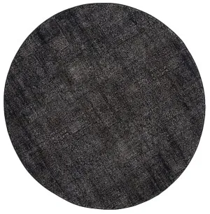 Brook Bedford Pewter Round Rug by Wild Yarn, a Contemporary Rugs for sale on Style Sourcebook