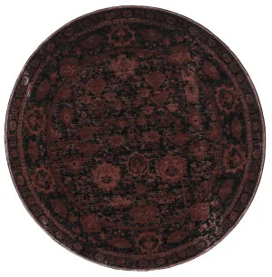 Brook Staten Copper Round Rug by Wild Yarn, a Contemporary Rugs for sale on Style Sourcebook