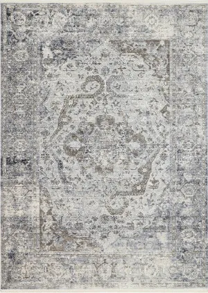 Astraeus Kurhah Ash Medalion Rug by Wild Yarn, a Contemporary Rugs for sale on Style Sourcebook