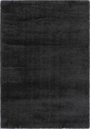 Puffin Anthracite Shaggy Rug by Wild Yarn, a Contemporary Rugs for sale on Style Sourcebook