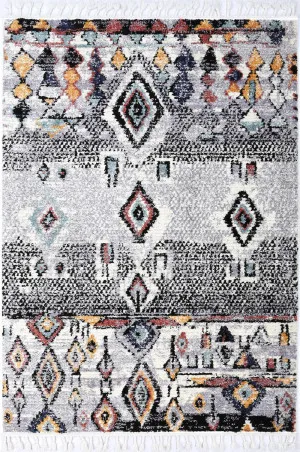 Hal Vintage Boho Meknes Silver Rug by Wild Yarn, a Contemporary Rugs for sale on Style Sourcebook