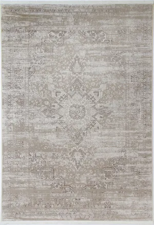 Paradiso Medalion Beige Rug by Wild Yarn, a Contemporary Rugs for sale on Style Sourcebook
