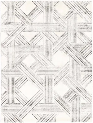 Alps Light Grey Geometric Rug by Wild Yarn, a Contemporary Rugs for sale on Style Sourcebook