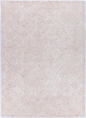 Pyramids Blush Rug by Wild Yarn, a Contemporary Rugs for sale on Style Sourcebook