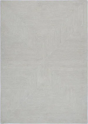 Loren Motley 04 Platinum Wool Rug by Wild Yarn, a Contemporary Rugs for sale on Style Sourcebook
