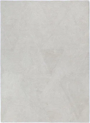 Loren Reflections 05 Platinum Wool Rug by Wild Yarn, a Contemporary Rugs for sale on Style Sourcebook