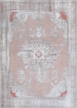 Isin Coral Machine Washable Rug by Wild Yarn, a Contemporary Rugs for sale on Style Sourcebook