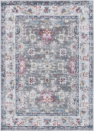Somerset Grey Multi Traditional Rug by Wild Yarn, a Contemporary Rugs for sale on Style Sourcebook