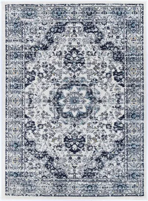 Alpes Navy Multi Traditional Rug by Wild Yarn, a Contemporary Rugs for sale on Style Sourcebook