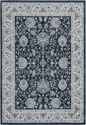 Haven Salalah Blue Traditional Soft Rug by Wild Yarn, a Contemporary Rugs for sale on Style Sourcebook