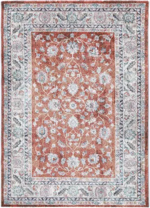 June Luda Terracotta Transitional Rug by Wild Yarn, a Contemporary Rugs for sale on Style Sourcebook