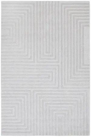 Felix Light Grey Wool Rug by Wild Yarn, a Contemporary Rugs for sale on Style Sourcebook