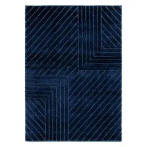 Tahoe Modern Navy Shag Rug by Brand Ventures, a Contemporary Rugs for sale on Style Sourcebook
