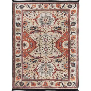 Zarrin Village Rust Machine Washable Rug by Love That Homewares, a Contemporary Rugs for sale on Style Sourcebook