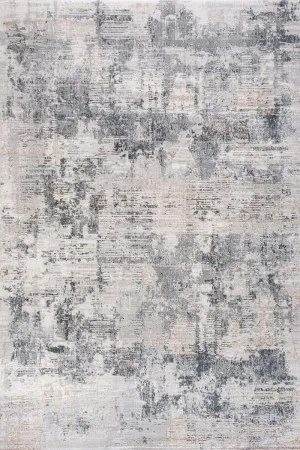 DROPS LO566B LIGHT GREY by Wild Yarn, a Contemporary Rugs for sale on Style Sourcebook